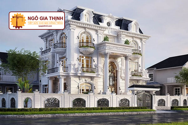 Ngô Gia Thịnh: Đơn vị thiết kế và thi công biệt thự tân cổ điển uy tín tại Bến Cát, Bình Dương