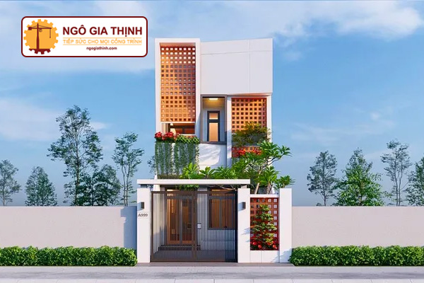 Nhà Phố Hiện Đại Đơn Giản