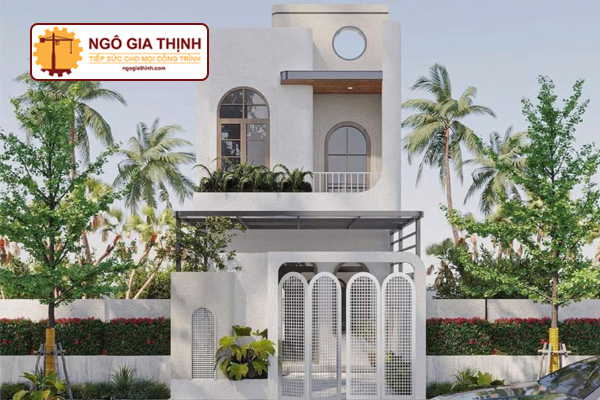 Dự toán chi phí xây dựng nhà phố 2 tầng theo diện tích phổ biến