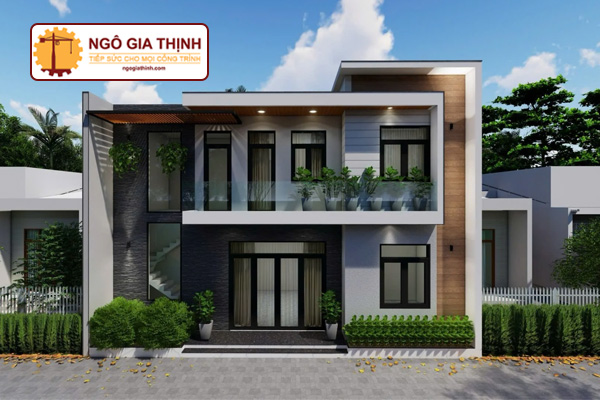 Kinh nghiệm xây dựng nhà phố 2 tầng tiết kiệm chi phí