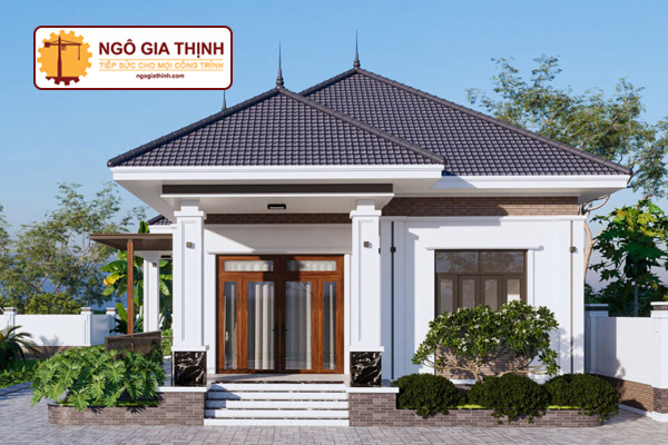 Nhà cấp 4 mái Thái, mái Nhật – Nên chọn loại nào để ở lâu dài? 6 Nhà cấp 4 mái Nhật – Xu hướng tối giản cho cuộc sống hiện đại