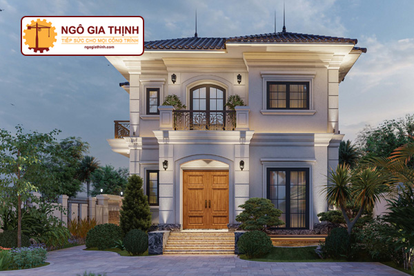 Xây dựng biệt thự 2 tầng hết bao nhiêu tiền là hợp lý?