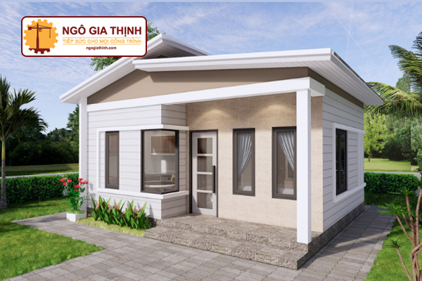 Xây dựng nhà ở theo phong cách hiện đại, tối ưu công năng